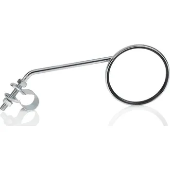 Zrcátko na kolo XLC Zrcátko na kolo MR-K04 štříbrné 75 mm univerzál s odrazkou