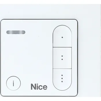 Pohon brány NICE Vysílač 3kanálový, 433MHz, Bidi kód, plovoucí kód