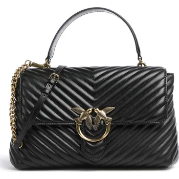 Módní doplněk Pinko Love Lady Puff Big - Kabelka v černá, kůže, 171068 | Kabelky pro ženy & muže