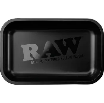 Příslušenství k zapalovači RAW Rolling Tray - tácek na balení cigaret matně černá