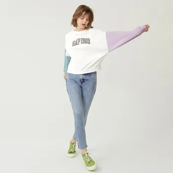 Kalhoty GAP Denim Pants Vintage Slim - High Rise Light Amber W26