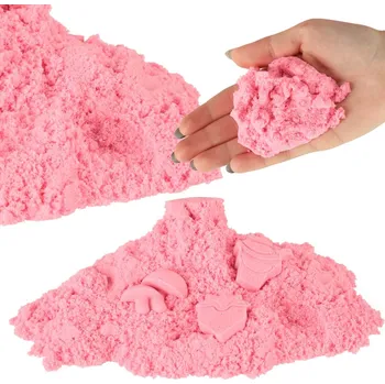 kinetický písek Kinetický písek 1 kg v růžovém sáčku