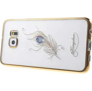 Pouzdro na mobilní telefon Pouzdro Diamonds TPU iPHONE 7 Peříčko