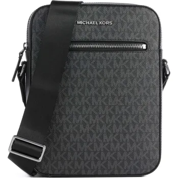 Michael Kors Varick - Kabelka přes rameno v černá, plátno, 192083 | Kabelky pro ženy & muže