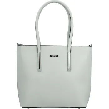 Kabelka Elegantní dámská kabelka na rameno Delami Sweet Em, světle šedá