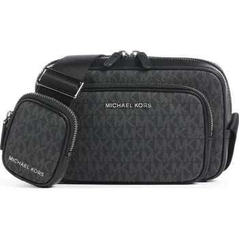 Michael Kors Hudson - Kabelka přes rameno v černá, plátno, 206024 | Kabelky pro ženy & muže