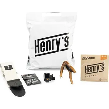 Henry's Acoustic pack - struny, kapodastr, ladička, trsátka, popruh