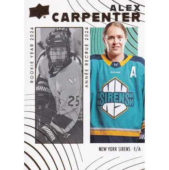 Sběratelská karetní hra řadová karta ALEX CARPENTER 24-25 Tim Hortons Retrospective Rookies číslo 88