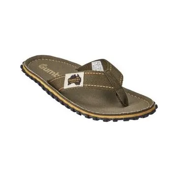 Pánské žabky Gumbies Classic - Khaki zelená 47 EU