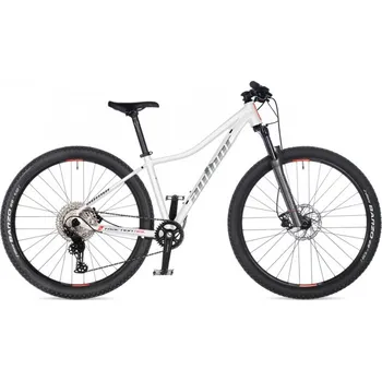Horské kolo AUTHOR Traction ASL 2025 - 18", bílá/stříbrná/červená
