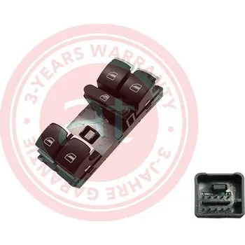 Stahovačka okna Spínač, zvedací zařízení oken at autoteile germany at11859