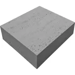 Schod betonový Presbeton VERTO 2 reliéfní šedá 400×500×150 mm