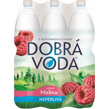 Dobrá voda Neperlivá, 6x 1,5 l malina