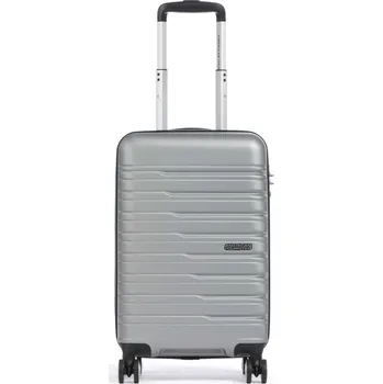American Tourister Flashline Kufr se 4 kolečky 55cm, 34L, stříbrná, ABS, 218690