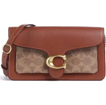 Coach Tabby Chain - Kabelka přes rameno v hnědá, plátno, 228867 | Kabelky pro ženy & muže