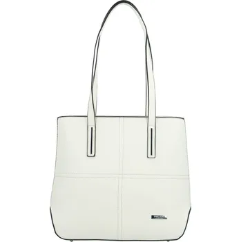 Kabelka Moderní dámská kabelka na rameno Delami Glimmer, bílá