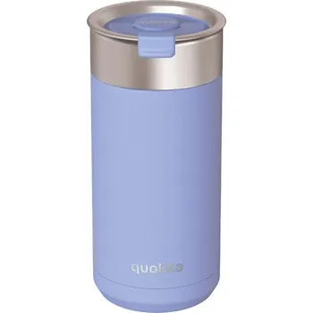QUOKKA Nerezový termohrnek se sítkem Boost Denim Blue 400 ml