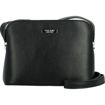 Kabelka Módní dámská crossbody kabelka Delami Glamore, černá