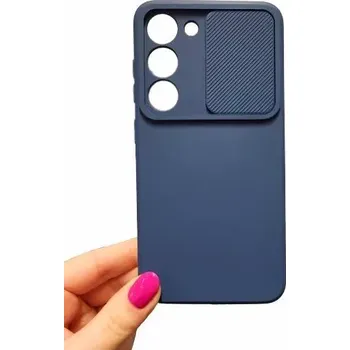 Pouzdro na mobilní telefon Pouzdro Camshield Soft Samsung Galaxy S23 Modré