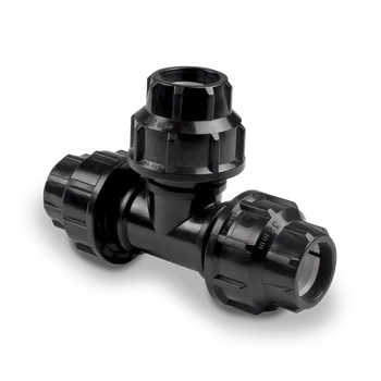 Fitinka T-kus T 40 x 40 svěrný, plast