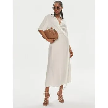 Dámské šaty PINKO Každodenní šaty Macbeth 103561 A1WV Béžová Relaxed Fit 40