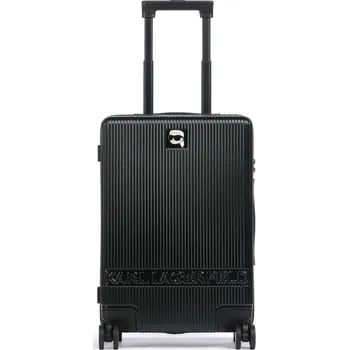 Karl Lagerfeld Ikon Kufr se 4 kolečky 54cm, 36L, černá, polykarbonát, 225306