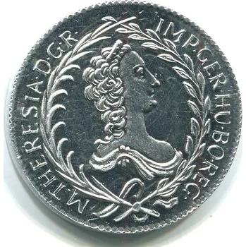 ČADCA - Marie Teresie, 30 Kreuzer 1778. Replika. Autor: Petr Soušek. Al.