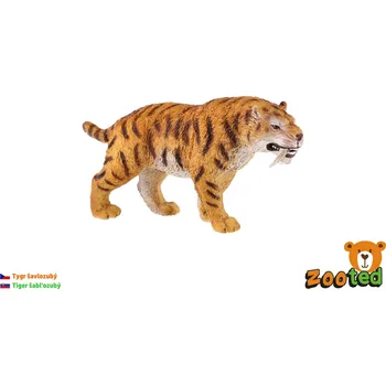 Figurka ZOOted 00861960 tygr šavlozubý 13 cm