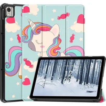Pouzdro na tablet VSECHNONAMOBIL 57293 ART Zaklápěcí obal Nokia T21 UNICORN