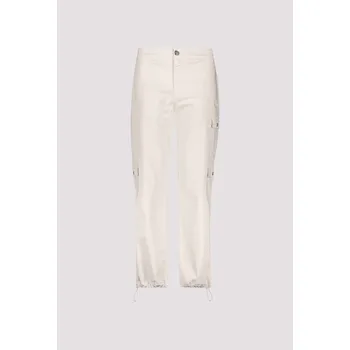 Dámské kalhoty Kalhoty Monari 8407 béžové s kapsami Velikost: 34