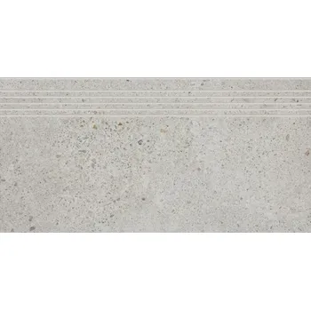 Obklad Piazzetta - schodovka rektifikovaná 29,8x59,8 světle šedá, tl. 9 mm DCPSR788