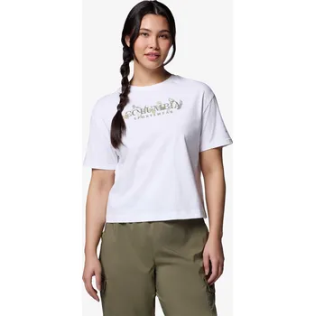 Dámské tričko Columbia Rolling Bend™ Graphic Relaxed Crop SS XS