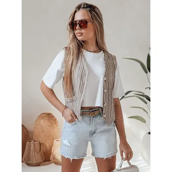 Dámské kraťasy Dámské džínové šortky SUMMER JEAN SY0484 Barva: Nebeská, Velikost: XL