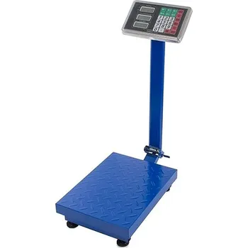 Kuchyňská váha Verk 17103 Můstková skládací digitální váha 100 kg/20 g modrá