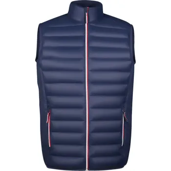 Pánská vesta SOĽS Victoire Bw Men Pánská péřová prošívaná vesta SL02916 Námořní modrá 3XL