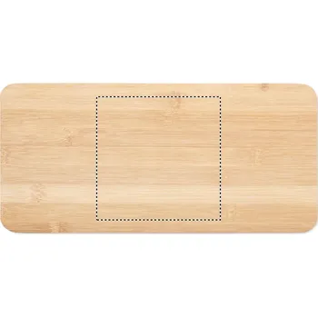 Kuchyňské prkénko Sada prkénka na sýr z bambusu 10 BACK, 149x149mm Laserové gravírování, 1 barva