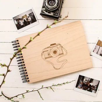 Dědova dílna Kroužkové fotoalbum Aparát Počet a barva papírů: Bílé - 30 listů