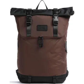 Městský batoh Doughnut Go Wild Christopher Batoh s chlopní 40cm, 12L, hnědá/černá, nylon, 206683