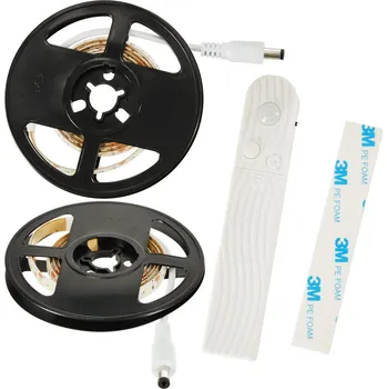 LED páska KIK LED pásek s baterií 1 m