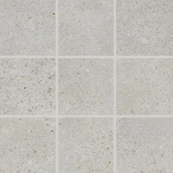 Obklad Piazzetta - dlaždice rektifikovaná 9,8x9,8 světle šedá, tl. 9 mm DAK11788