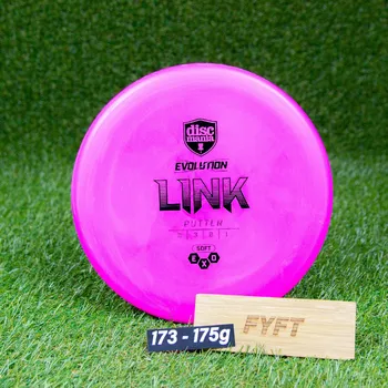 Disc golf LINK - EXO Soft (Discmania) - putter disk Barva: Růžová 173-175g