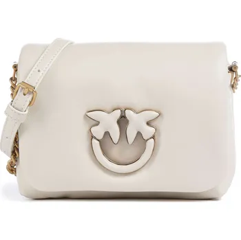 Pinko Love Click Puff Baby - Kabelka přes rameno v slonovinová, kůže, 221630 | Kabelky pro ženy & muže