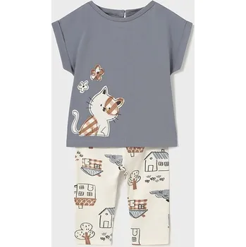 Dívčí tričko Set 2dílný dívčí Mayoral 1738 - tričko a legíny - vel. 80,92,104 - 80 (12 měs.)