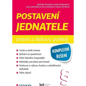 Kniha Postavení jednatele Ekniha