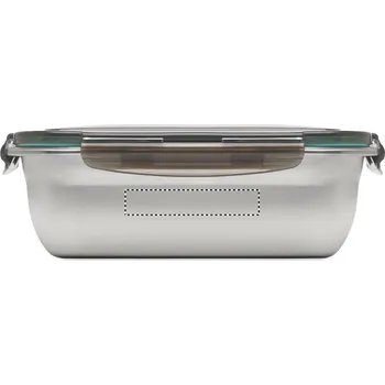 Dóza na potraviny Obědový box 1500 ml 1000 SIDE 1, 15x80mm Laserové gravírování, 1 barva