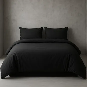 Bavlněné povlečení Soft Cotton černé