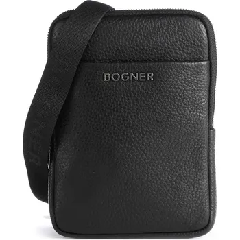 Bogner Jasper Jacob - Kabelka přes rameno v černá, kůže, 126942 | Kabelky pro ženy & muže