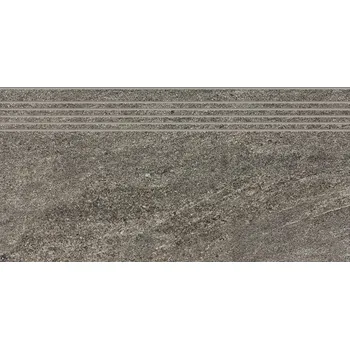 Dlažba Quarzit - schodovka rektifikovaná 29,8x59,8 hnědá reliéfní, tl. 9 mm DCVSR736