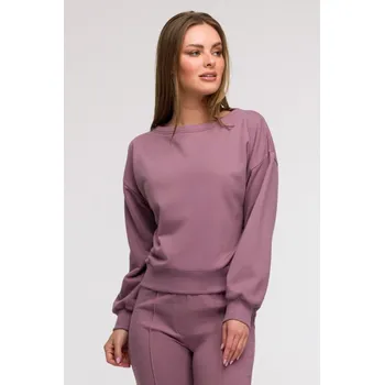 Dámská mikina Mikina s odhalenými zády B293 Barva: Vřesová, Velikost: M