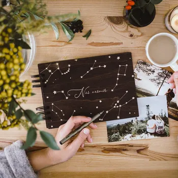 Fotoalbum Dědova dílna Malé fotoalbum Náš vesmír A5 Počet a barva papírů: Černé - 30 listů